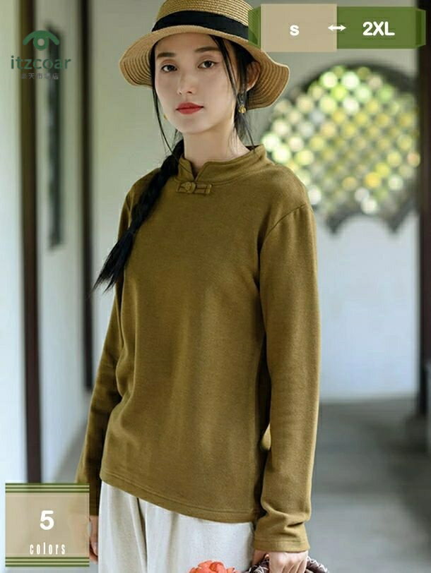 ハイネック トップス レディース インナー カットソー 着痩せ効果・重ね着に便利・着回し力 メロートッ..