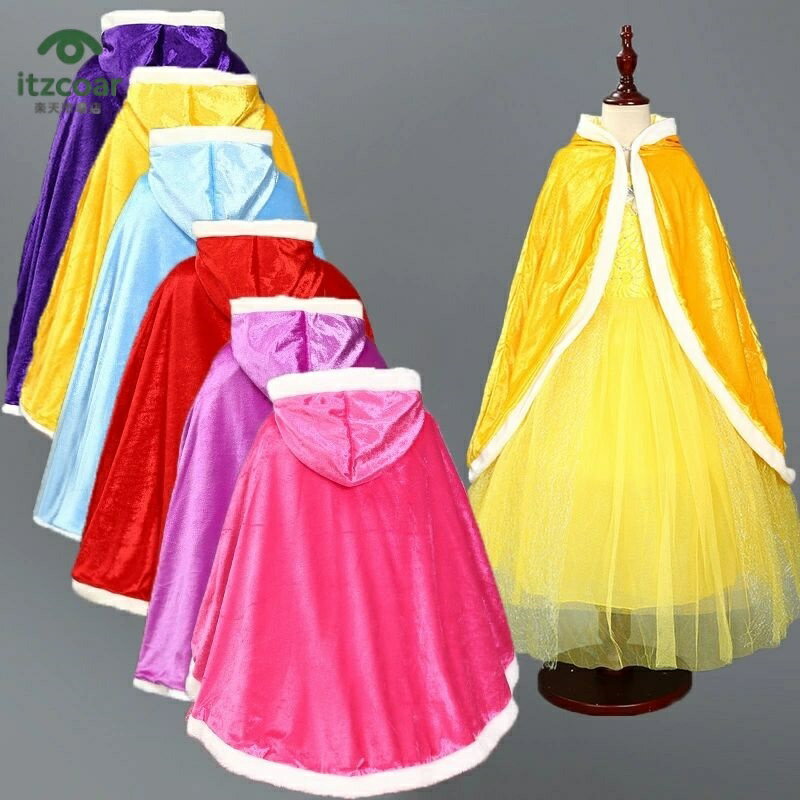 マント トップス 子供 コスプレ 仮装 帽子付き(コスチューム 衣装 キッズ なりきり 子供用 ガール 仮装..