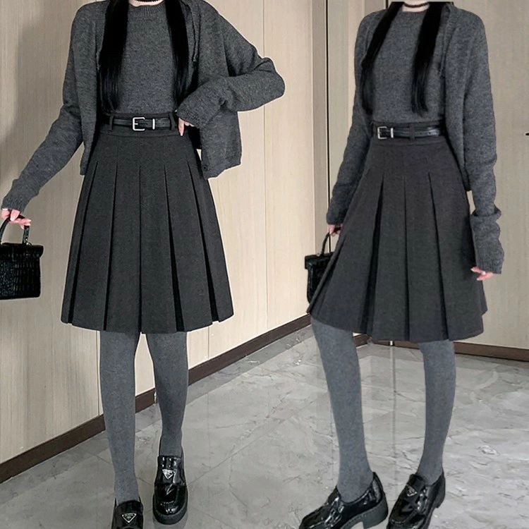 冬 スカート ミディアム丈 膝丈 厚手 レディース プリーツスカート ボトムス 冬スカート おしゃれ エレガント きれいめ aラインスカート 女性用 女性 女子 女の子 20代 冬コー 40代 30代