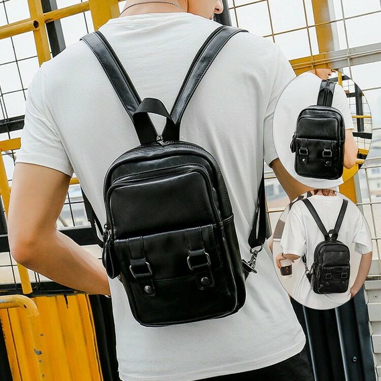 メンズ ミニリュック ボディバッグ メンズリュック 小さい 小さめ リュック 2way 小さいリュック 斜め掛け ミニバッグ かっこいい 軽量 お出かけ 便利 バッグ メンズバッグ シンプル