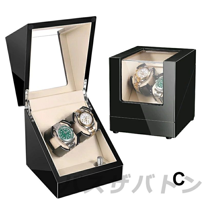 ＼一年間保証／ ワインディングマシーン 2本巻き 即納 上げ機 機械式 時計自動巻き上げ メンズ レディス ウォッチワインダー 超静音ワイ