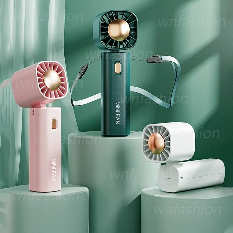 扇風機 首かけ おしゃれ 手持ち 卓上 首掛け 3way 小型 可愛い USB充電式 扇風機 DCモーター ハンディファン BBQ テント 防災用 持ち運