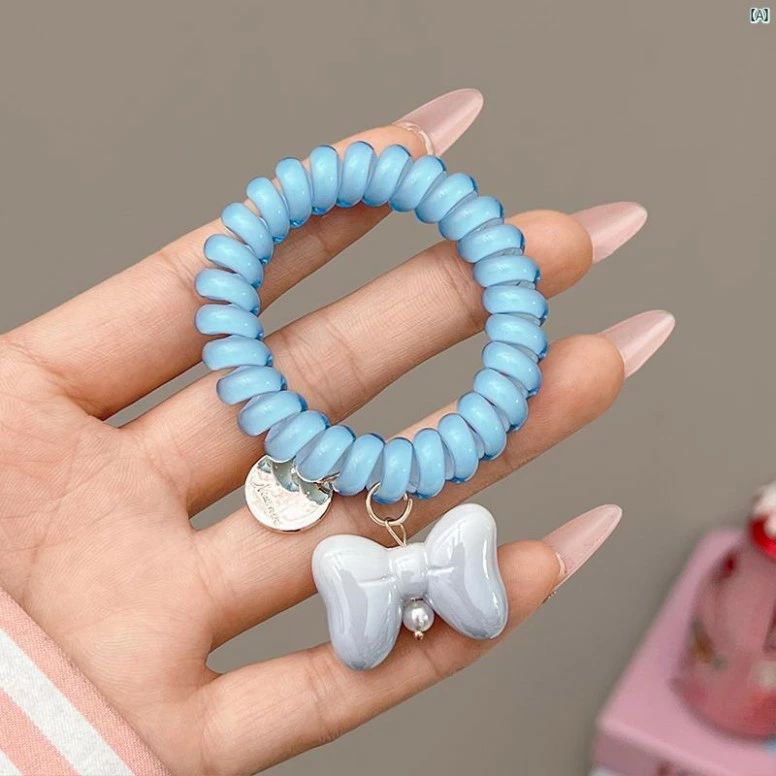 ヘッド 子供用 バンド ゴム 耐久性 バンド耐久性 ヘア コード 笑顔 かわいい 韓国 韓国 ファッション レディース