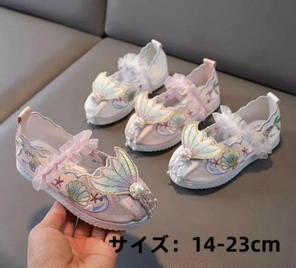 手作り布靴 チャイナ靴 綿麻靴 ブーツ 通気性 シューズ カジュアル 民族風 中国風 刺繍靴 子供靴 キッズ