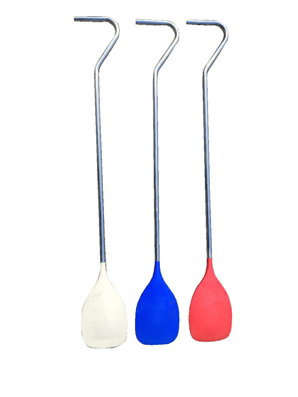 イイヅカ　ストロング丸スパテラ　100cm《先端シリコンで熱に強く釜を傷つけない　学校給食や食品工場に》