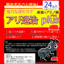 アリ退治プラス24個入 黒蜜 アミノ酸 アリの巣 蟻 半なまタイプ 誘引剤 ハウス型 退治 害虫駆除 殺虫剤 業務用 プロ用 送料無料