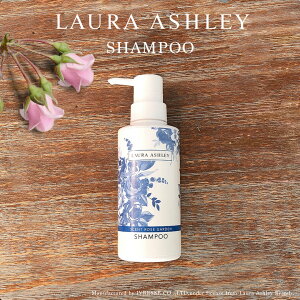 【 送料無料 】 ローラ アシュレイ ヘアシャンプー 300ml LAURA ASHLEY シャンプー ノンシリコン バラ 香り におい ヘアケア ツヤ ハリ サラサラ しっとり 潤い 高保湿 無添加 オーガニック おしゃれ おすすめ メンズ レディース