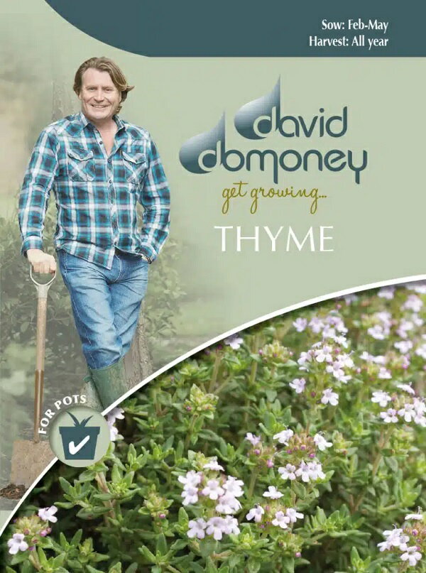 Mr.Fothergill's Seeds david domoney THYME デイヴィッド・ドモニー タイム ミスター・フォザーギルズシード