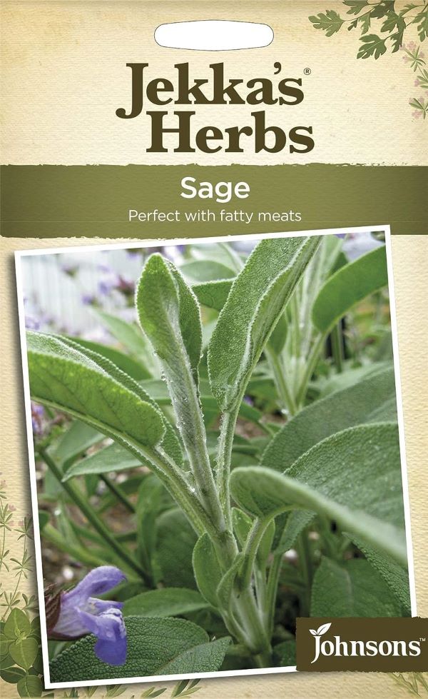 【種子】Johnsons Seeds Jekka's Herbs Sage ジェッカズ・ハーブス セージ ジョンソンズシード