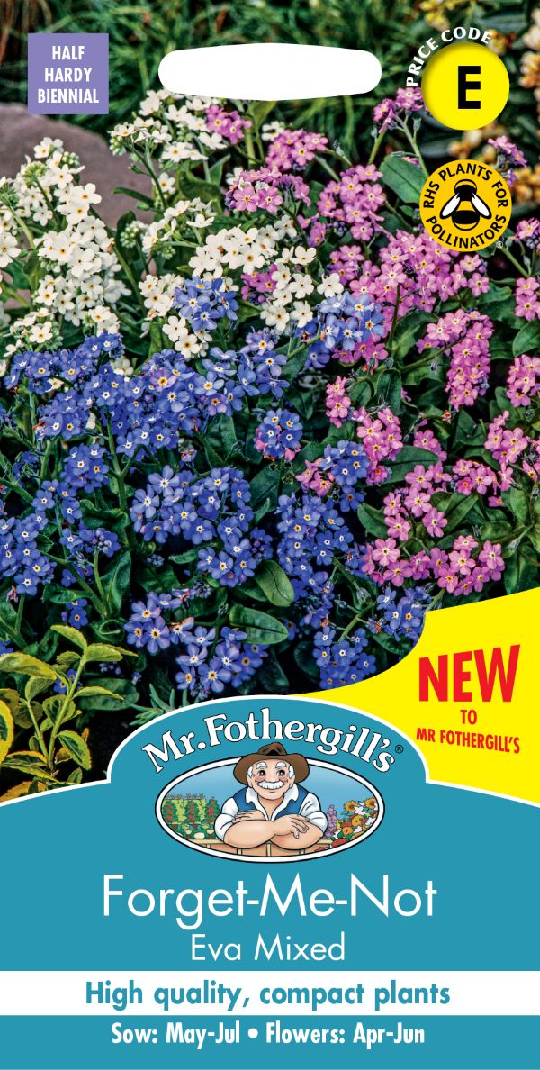 Mr.Fothergill's Seeds Forget-Me-Not Eva Mixed フォーゲットミーノット（わすれな草） エヴァ ミックス ミスター・フォザーギルズシード