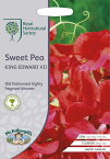 【種子】Mr.Fothergill's Seeds Royal Horticultural Society Sweet pea KING EDWARD VII RHS スイートピー キング・エドワード VII ミスター・フォザーギルズシード