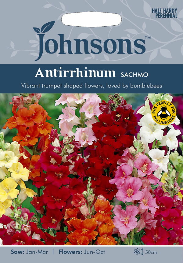 Johnsons Seeds Antirrhinum Sachmo アンチヒナム（金魚草） サッチモ ジョンソンズシード