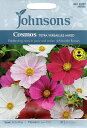 【種子】Johnsons Seeds Cosmos Tetra Versailles Mixed コスモス テトラ・ベルサイユ・ミックス ジョンソンズシード