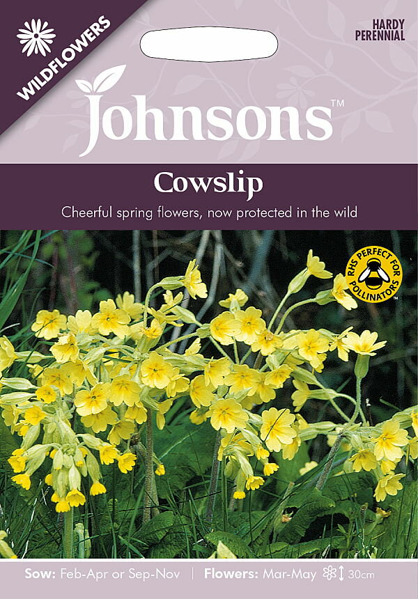 【輸入種子】Johnsons SeedsWild flowers Cowslipワイルドフラワ...
