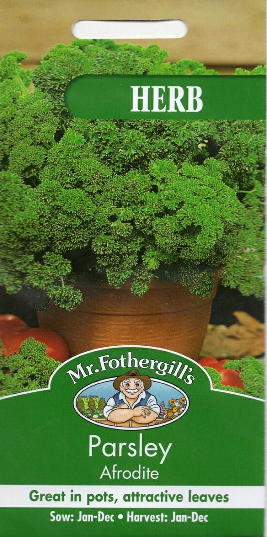 【種子】Mr.Fothergill's Seeds HERB Parsley Aphrodite ハーブ パセリ・アフロディーテ ミスター・フォザーギルズシード