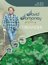 【種子】Mr.Fothergill's Seeds david domoney CORIANDER Cilantro デイヴィッド・ドモニー コリアンダー シラントロ ミスター・フォザーギルズシード