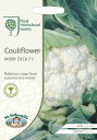 【種子】Mr.Fothergill 039 s Seeds Royal Horticultural Society Cauliflower MOBY DICK F1 RHS カリフラワー モビー ディック F1 ミスター フォザーギルズシード