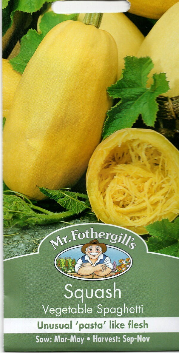 Mr.Fothergill's Seeds Squash Vegetable Spaghetti スカッシュ ベジタブル・スパゲッティミスター・フォザーギルズシード