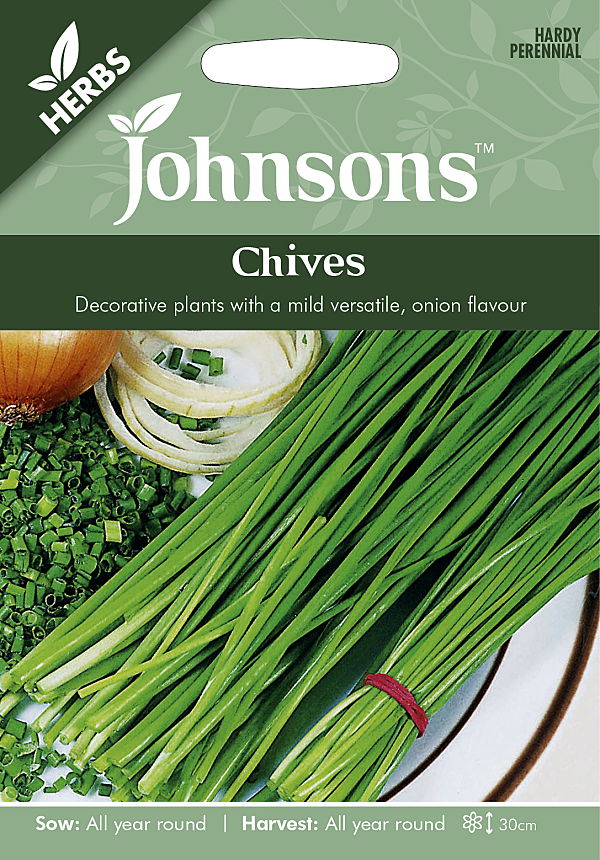 Johnsons Seeds HERBS Chives ハーブス チャイブ ジョンソンズシード