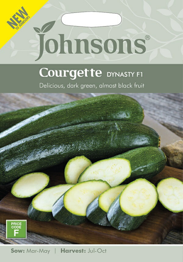 【種子】Johnsons Seeds Courgette DYNASTY F1 クルジェット（スカッシュ） ダイナスティ・F1 ジョンソ..