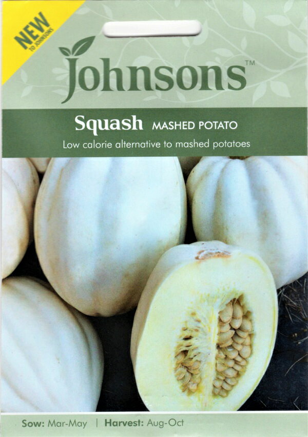 【種子】Johnsons Seeds Squash Mashed Potato スクワッシュ マッシュドポテト ジョンソンズシード