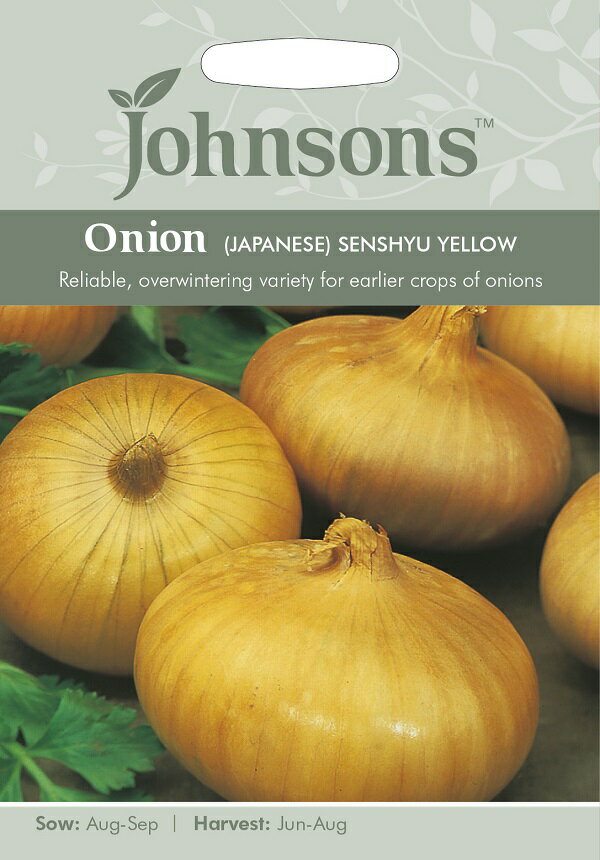 【種子】Johnsons Seeds Onion (JAPANESE) SENSHYU YELLOW オニオン (ジャパニーズ) センシュウ イエロー ジョンソンズシード