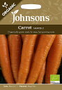 yqzJohnsons Seeds ORGANIC Carrot Nantes 2 I[KjbN Lbg ieXE2 W\YV[h