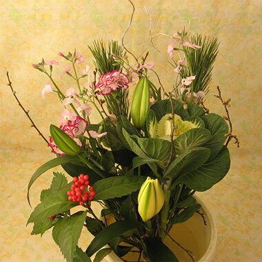 新春を飾る切花福袋!!≪梅・3,000円コース≫