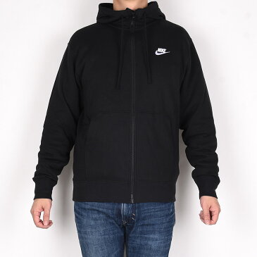 ナイキ nike メンズ パーカー カジュアル トップス ロゴ ファッション クラブ フレンチテリー フルジップフーディ BV2649 010 ブラック