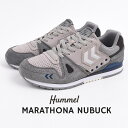 ヒュンメル hummel スニーカー メンズ カジュアル ローカット シューズ ファッション MARATHONA NUBUCK HM213003 1100