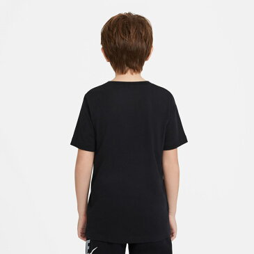ナイキ Tシャツ nike キッズ ジュニア スポーツ ウェア カジュアル YTH NSW スウッシュ S/S Tシャツ DC7797 011 黒