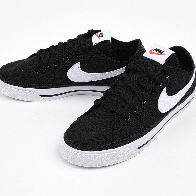 ナイキ nike スニーカー レディース カジュアル ローカット シューズ ファッション ウィメンズ コート レガシー キャンバス CZ0294 001 ブラックのサムネイル