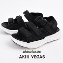 【26%OFF / セール / 値下げ】アキクラシック スニーカーサンダル 厚底 サンダル akiiiclassic レディース スポーツサンダル シューズ カ...