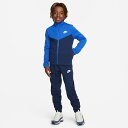 ナイキ nike キッズ ジュニア 子供 子ども こども スポーツ ウェアトレーニング ランニング 運動 K NSW TRACKSUIT POLY FZ HBR FD3067 480 青 紺