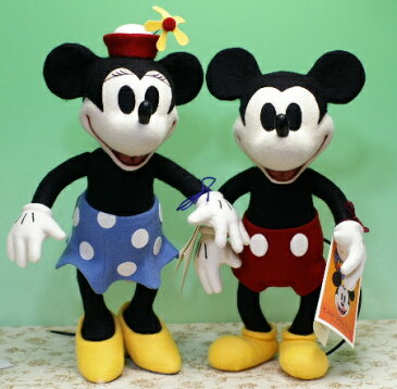 WDWディズニーコンベンション2005ミッキー＆2006ミニーマウスセット■R.John Wright Dolls