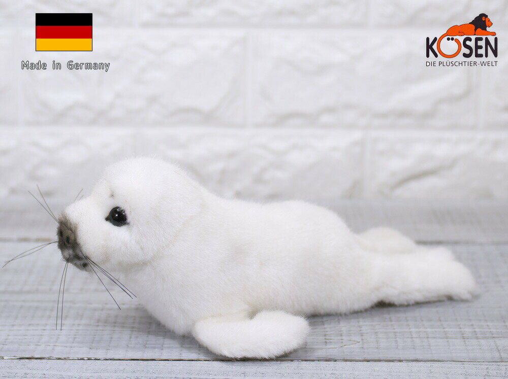 ケーセン ぬいぐるみ kosen ワモンアザラシの赤ちゃん 23cm Ringed Seal Baby リアル 動物