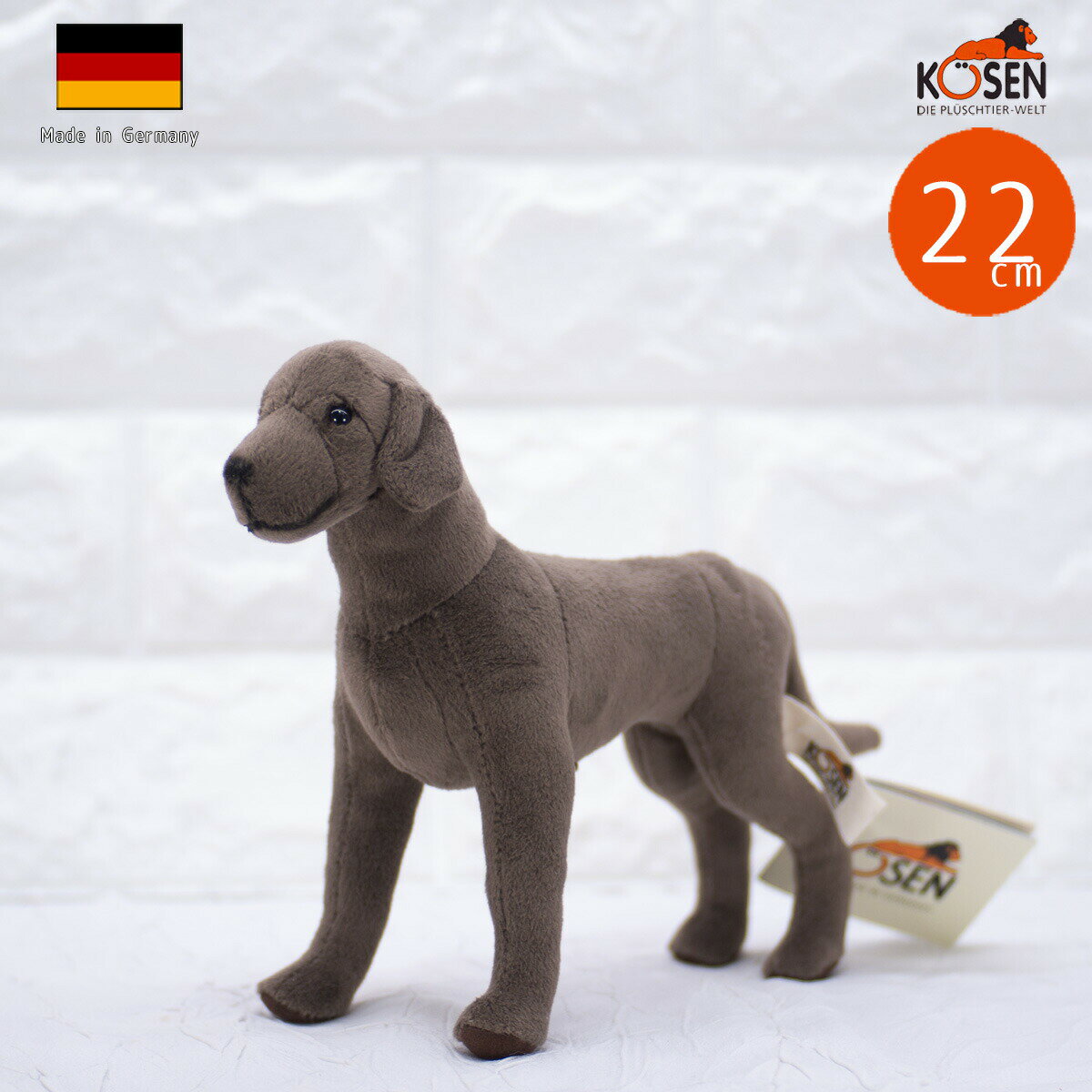 ケーセン ぬいぐるみ kosen ミニチュア グレートデン 22cm GREAT DANE 犬 いぬ リアル 動物