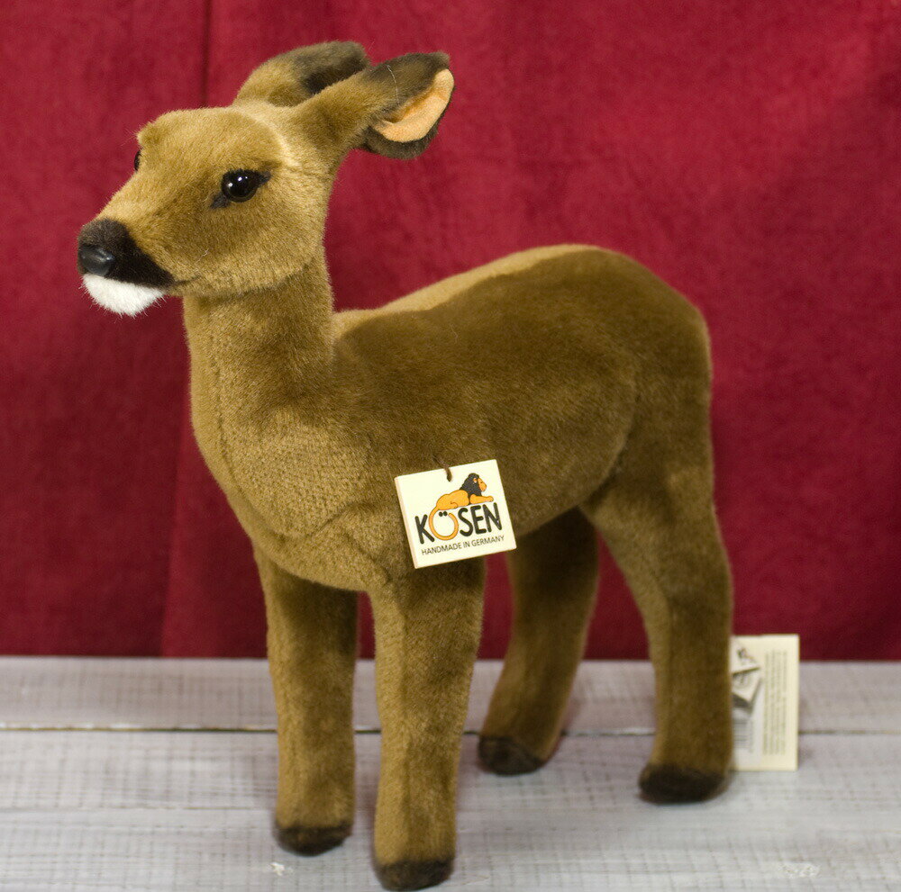 ケーセン ぬいぐるみ kosen ノロジカ メス 33cm Doe Deer リアル 動物