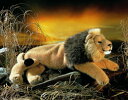 ケーセン ぬいぐるみ kosen くたくたライオン 50cm “Shari” Lion リアル 動物