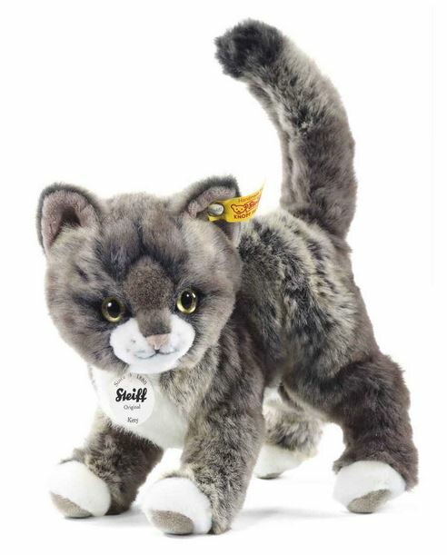 シュタイフ ぬいぐるみ シュタイフ テディベア Steiff 猫テディベア ぬいぐるみ 誕生日 プレゼント クリスマス お手頃