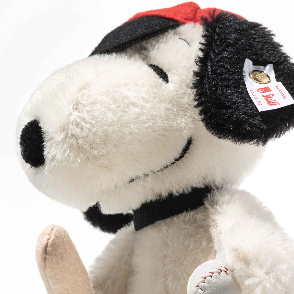 シュタイフ スヌーピー ベースボール 22cm Steiff Snoopy Baseball ぬいぐるみ 限...