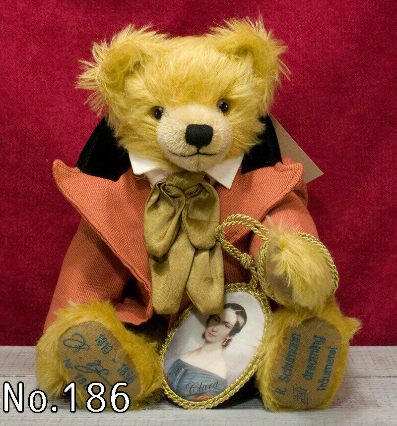 ハーマン　ロベルト・シューマン（Robert Schumann）テディベア■グリーンハーマン社　限定テディベアのサムネイル