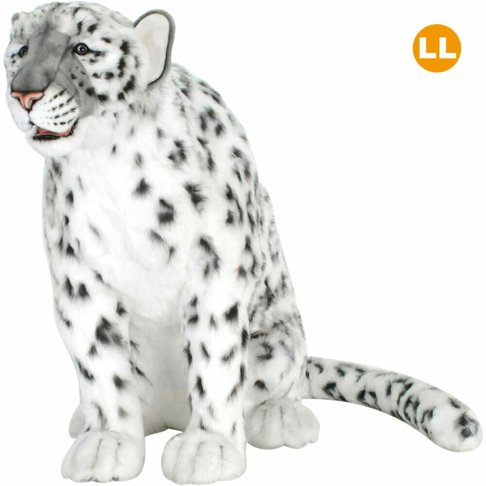 ハンサ HANSA ユキヒョウ SNOW LEOPARD 座り 100cm