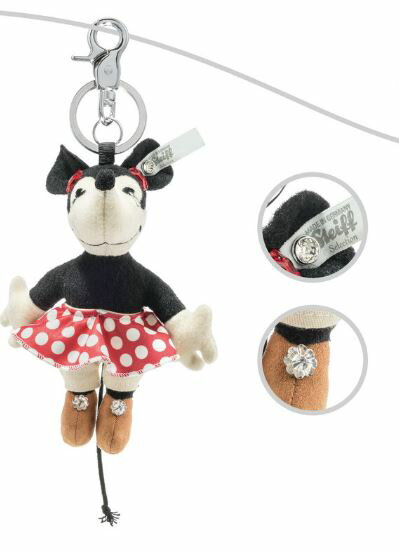 奿 ƥǥ٥ Steiff  饷å ߥˡޥ Disney Minnie Mouse Pendant with...