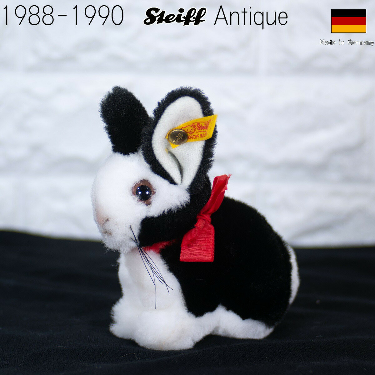 シュタイフ テディベア Steiff アンティーク テディベア ミニウサギ ラビット 1988-1990 13cm