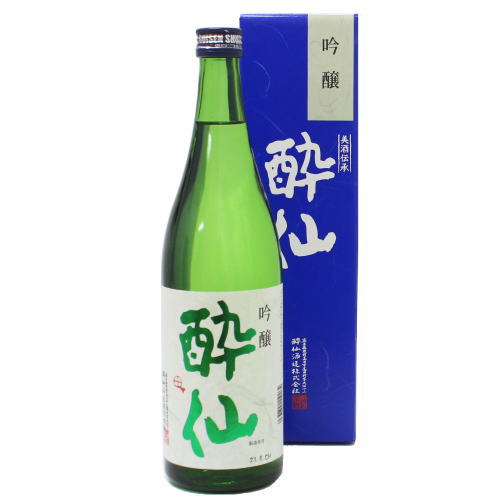 商品説明製造元酔仙酒造醸造区分吟醸酒内容量1800ml原料米吟ぎんが／結の香精白歩合50％使用酵母ジョバンニの調べアルコール分15％日本酒度+3酸度1.3特徴淡麗辛口おすすめの飲み方冷蔵庫程度に冷やして、又は常温にロックで吟醸らしさが引き立ちます。　　　　　原料米を磨き、厳寒期に醸すことできれいな旨味をしっかり残しています。 　　　　　岩手県の酵母「ジョバンニの調べ」による吟醸らしい華やかな香りと無駄な物を 　　　　　削ぎ落した「簡潔な麹」がもたらす軽快な味わいが特徴です。 　　　　　熟成による奥深い味わいを求め、華やかな吟醸香は出来るだけ控えめに仕上げた、 　　　　　食中酒には最適な吟醸酒です。