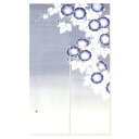 【洛粋】ろうけつ染めのれん「大輪朝顔」 プレゼント 贈り物 ギフト 内祝 引っ越し 新築 開店祝い 海外へのお土産