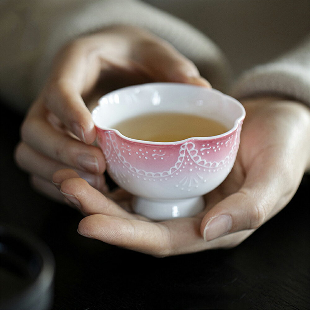 かわいいお姫様系人気が再燃 湯吞み 湯飲み ティーコップ ティーグラス 猪口 フリーカップ 小 小鉢 ガラス 小さめ デザート・アミュー..