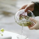 IwaiLoft 新作 蝶音 耐熱ガラス 冷茶碗 湯冷まし ティーポット 冷茶 ポット 茶器 煎茶 緑茶 水出し ガラスポット ガラスやかん 手作り紅茶ポット ...