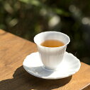 IwaiLoft 白磁 茶杯 2個セット 茶托付き 中国 台湾茶器 湯のみ 湯呑み お茶 カップ コップ 来客用 お茶用品 ティーウェア 中国茶器 台湾茶器 贈...